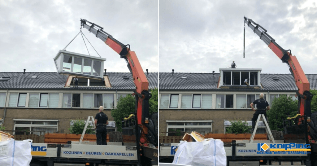 Hoe werkt het plaatsen van een dakkapel?