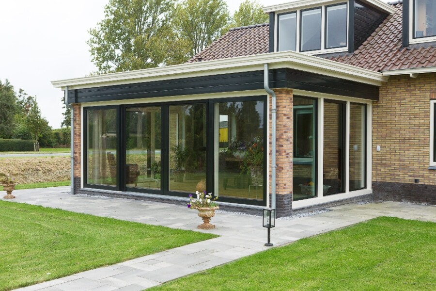 Landelijke schuifpui voor renovatieproject, perfect voor woningbouw